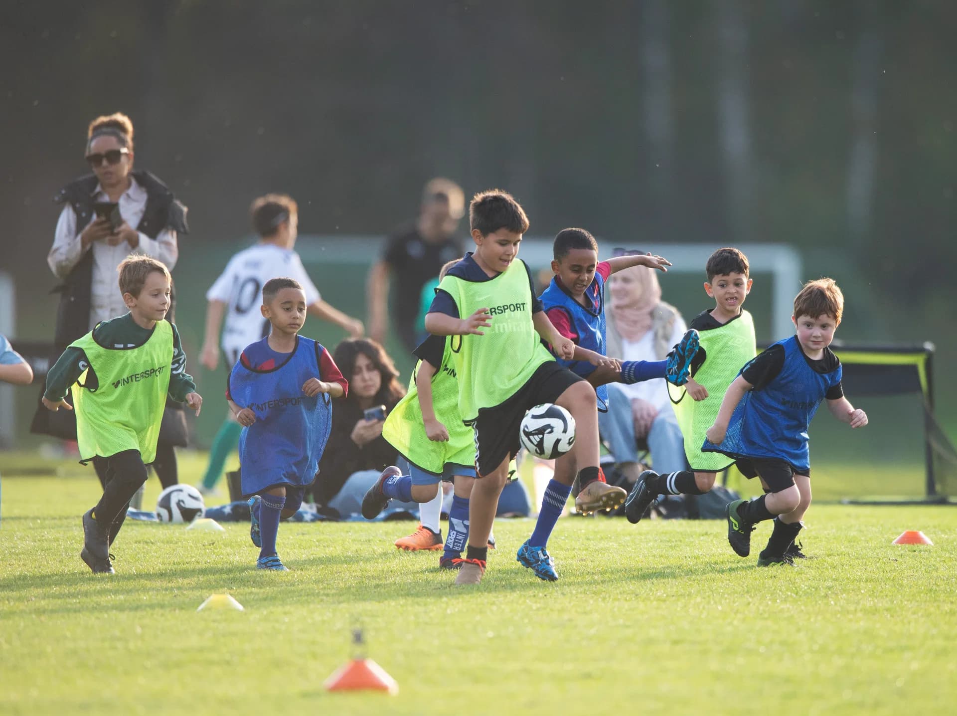 Fotbollsskola med Berga Fotbollsnätverk