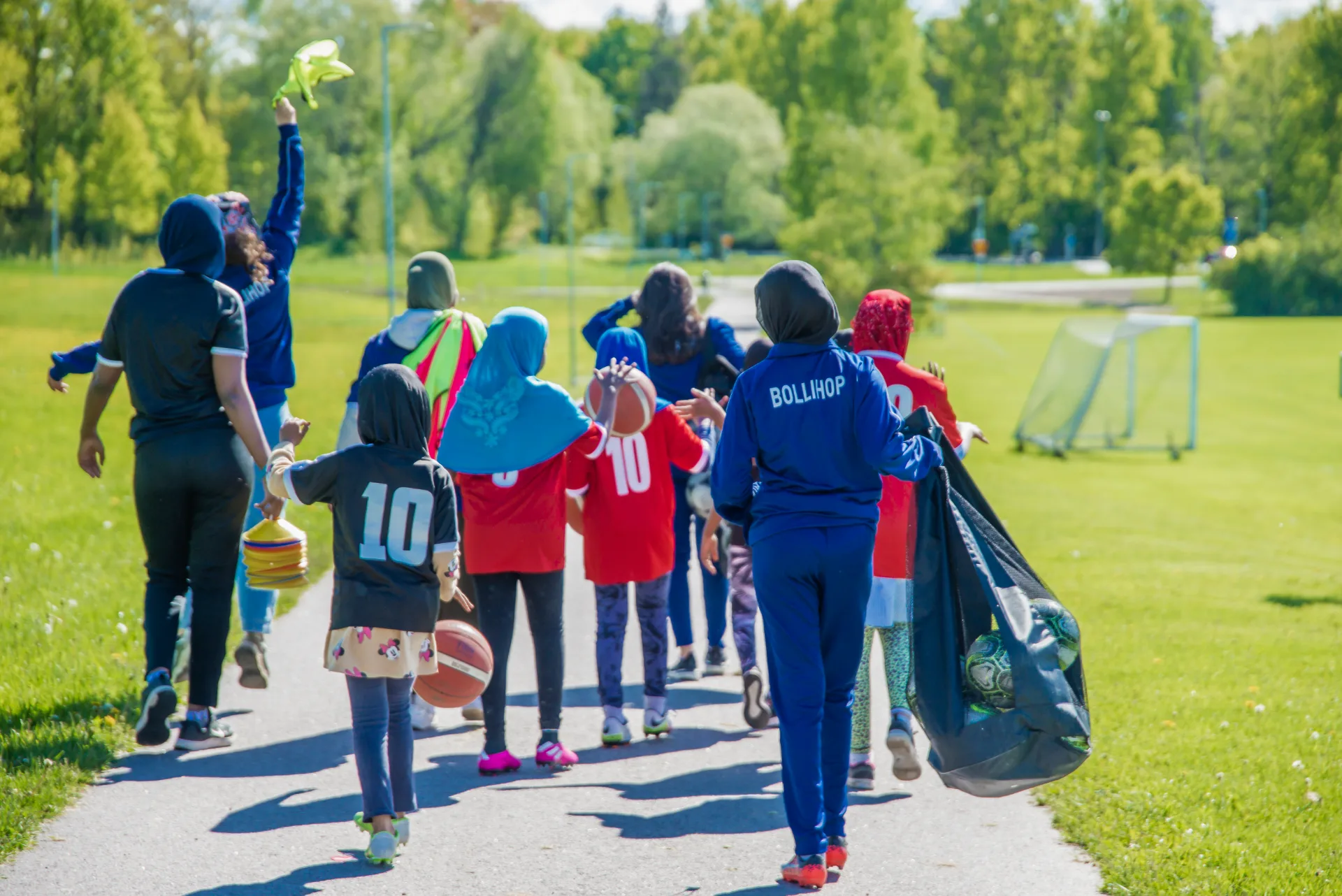 Öppna fotbollsträningar för tjejer